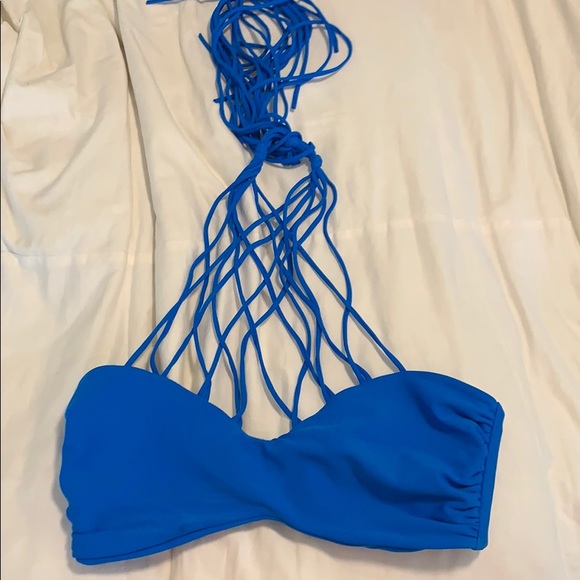 Mikoh Other - Mikoh blue swim top